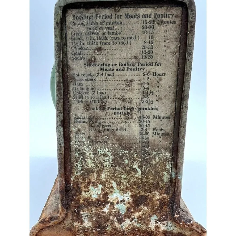 Antique 1930s Hanson Cook-O-Meter Kitchen‎ Scale 10 Pounds